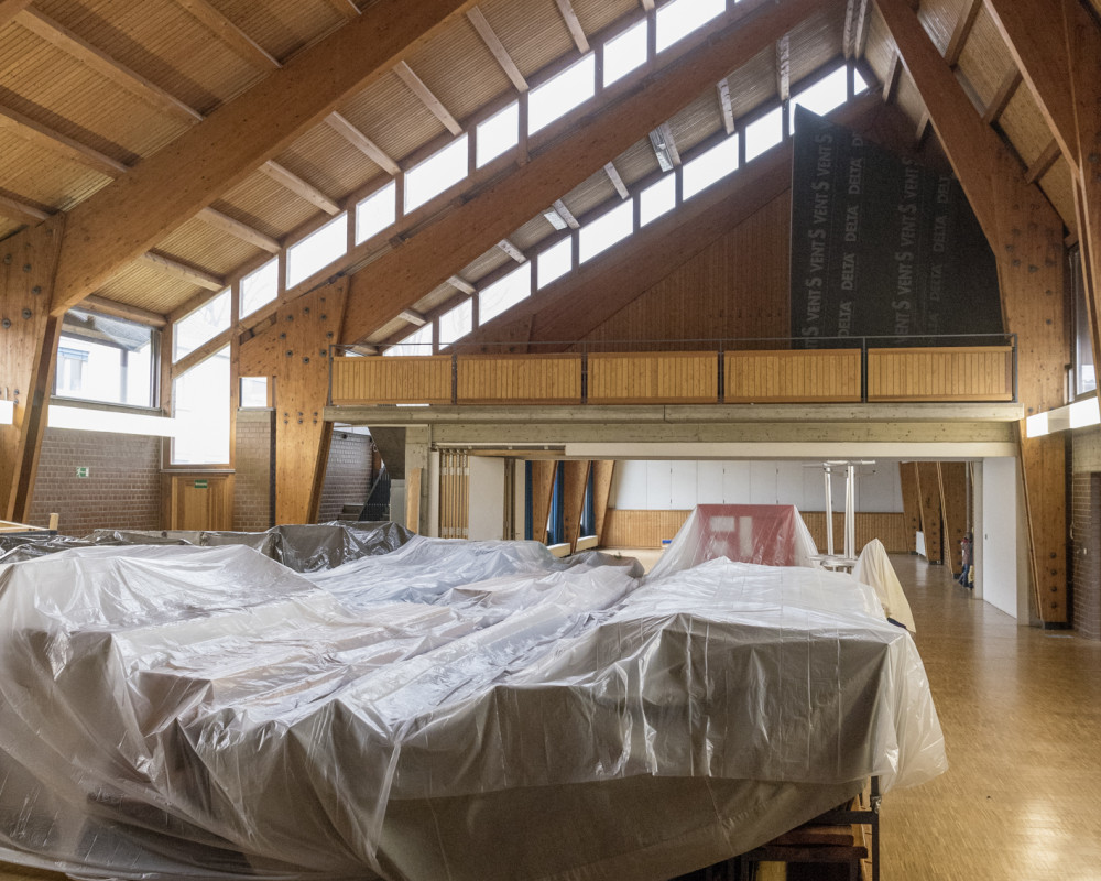 Kirchenraum als Lager