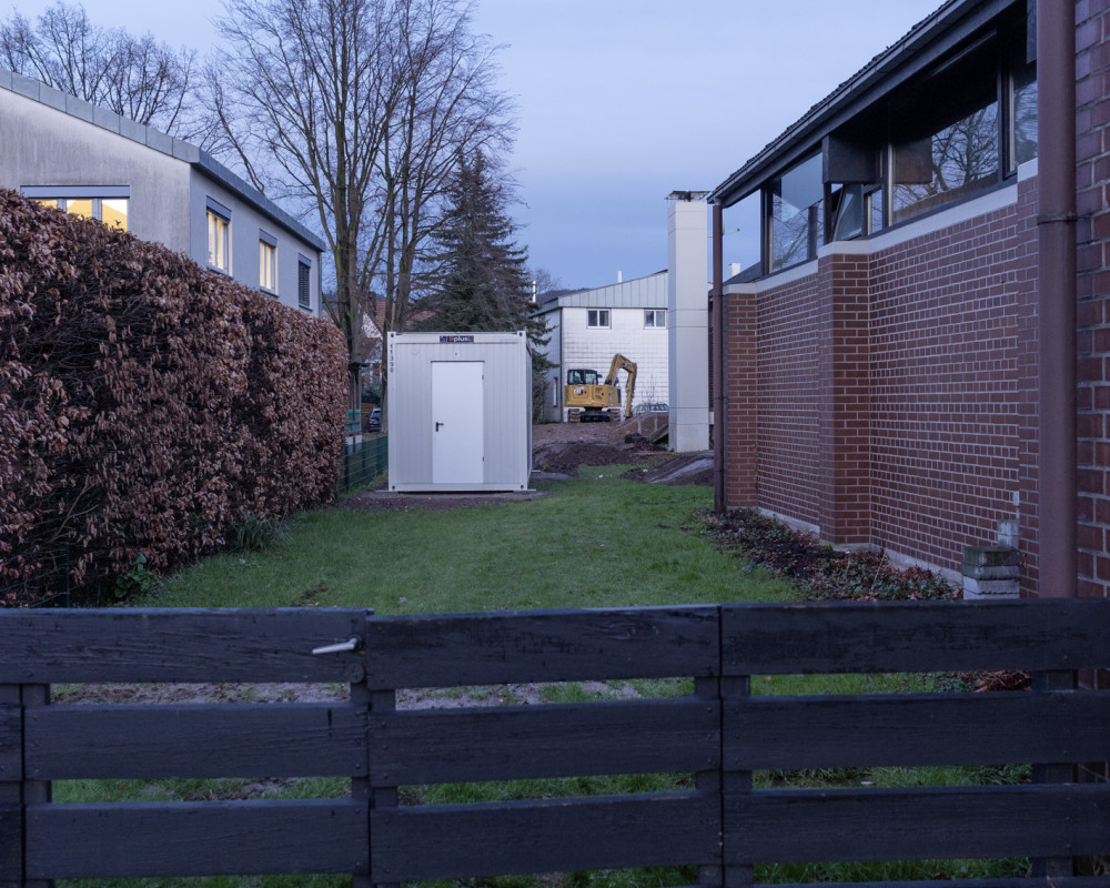 Zuleitungen und Graben