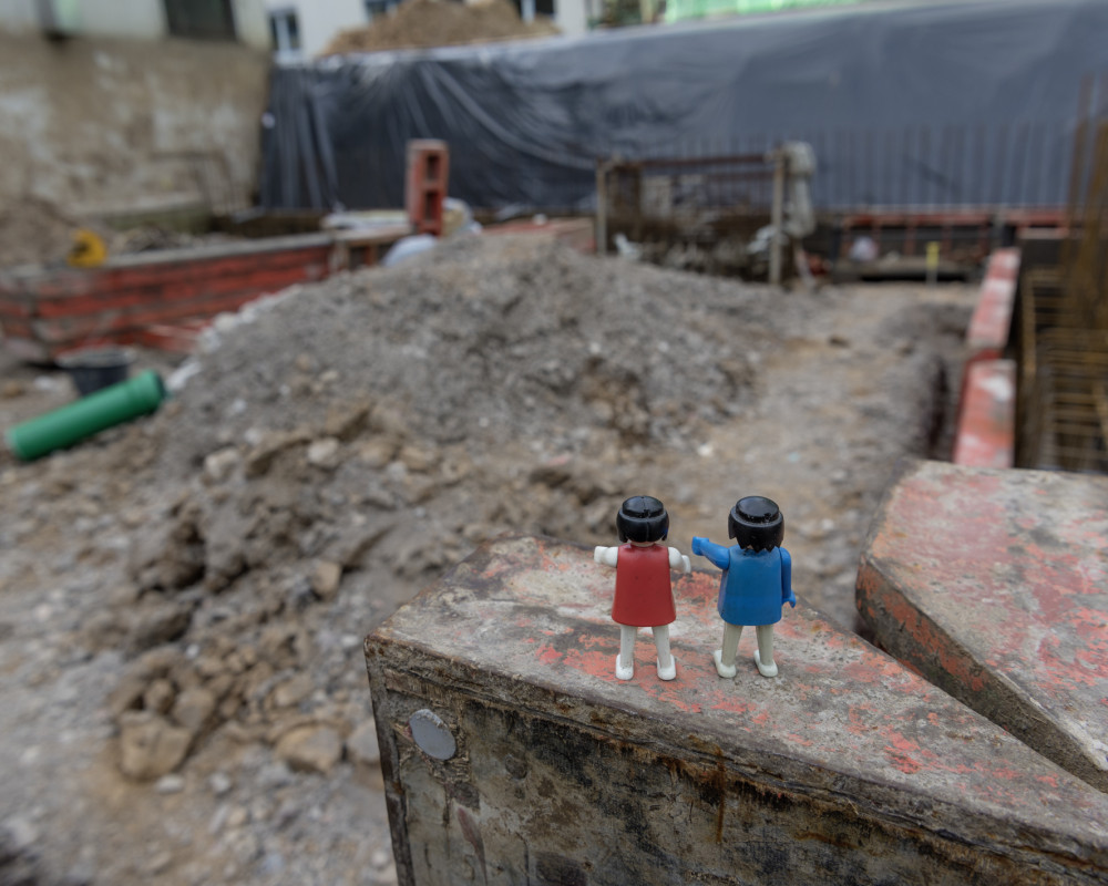 Betrachten die Fundamente