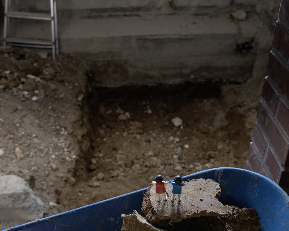 Das ist aber ein großes Loch!