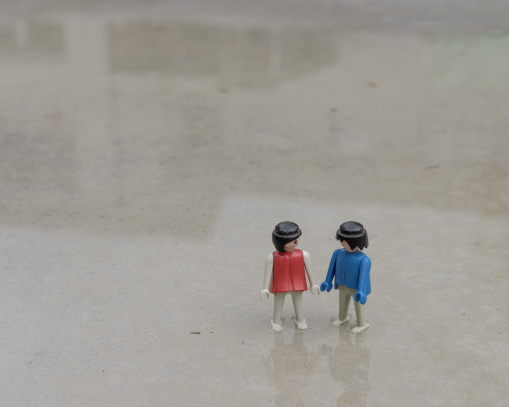 "Hannah, ich hab jetzt aber nasse Füße!"