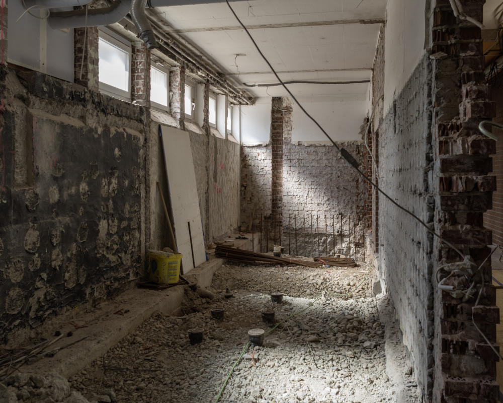 Waschraum, Fahrstuhl