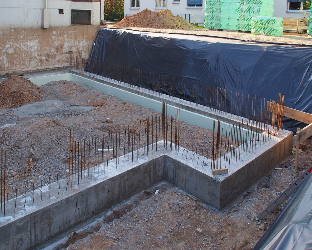 Fundamente ausgeschalt