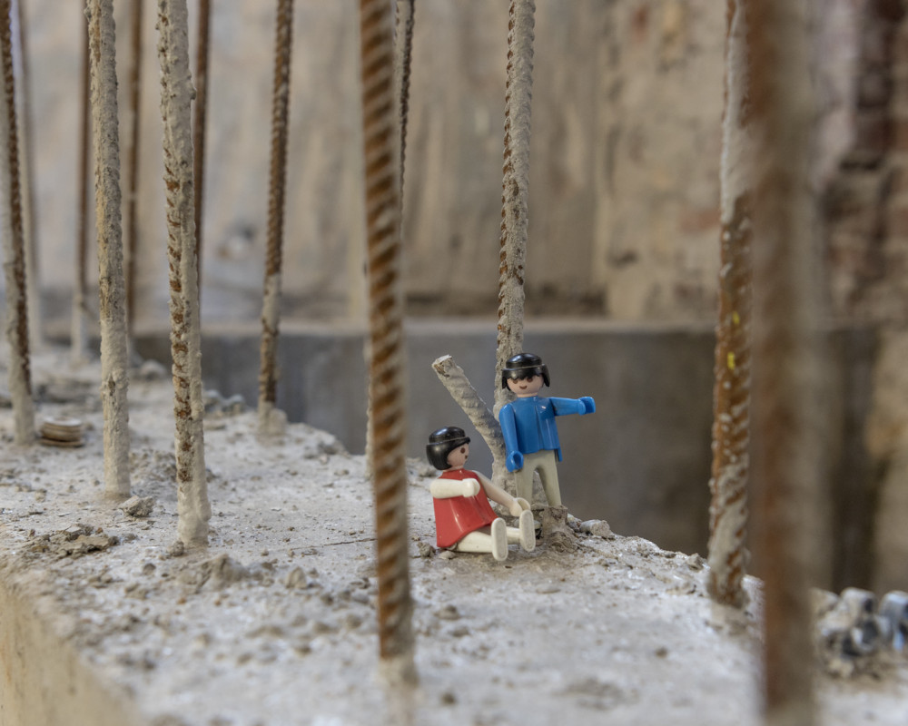 "Da können wir ja schon bald Aufzug fahren"