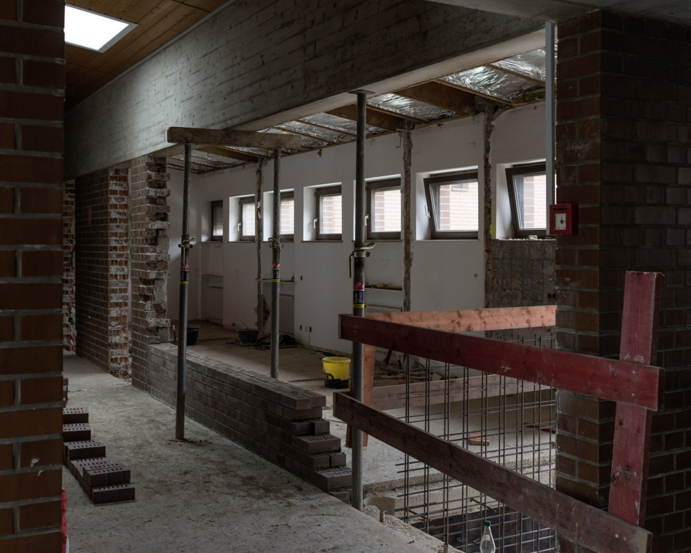 ehem. Küche und Aufzugschacht