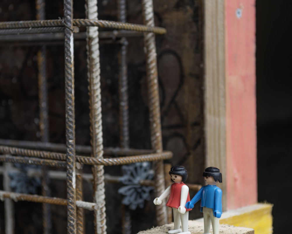 "Da können wir ja bald Aufzug fahren!"