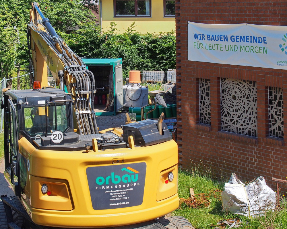 Baufortschritte sind sichtbar