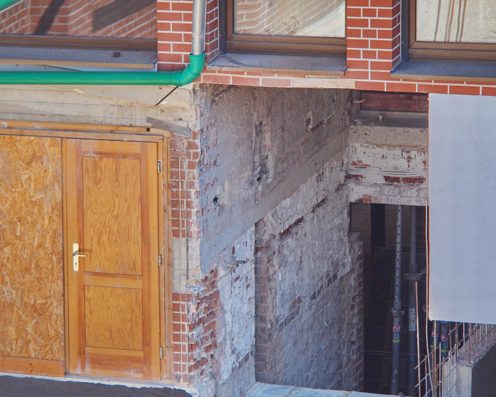 Durchbruch zum Johannesplätzle