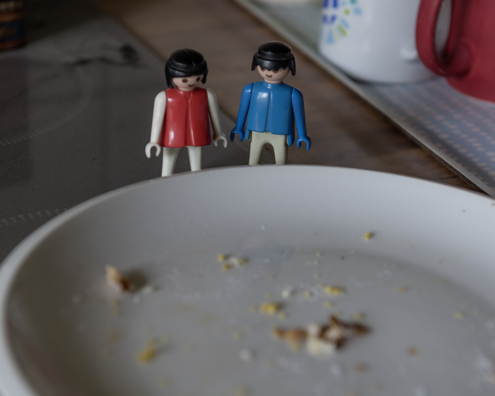 "Och, alles aufgegessen."