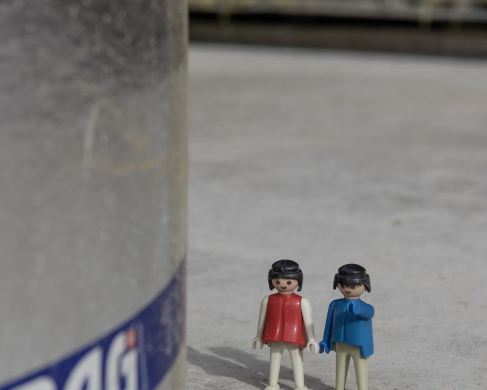 "Das sind aber große Säulen!"