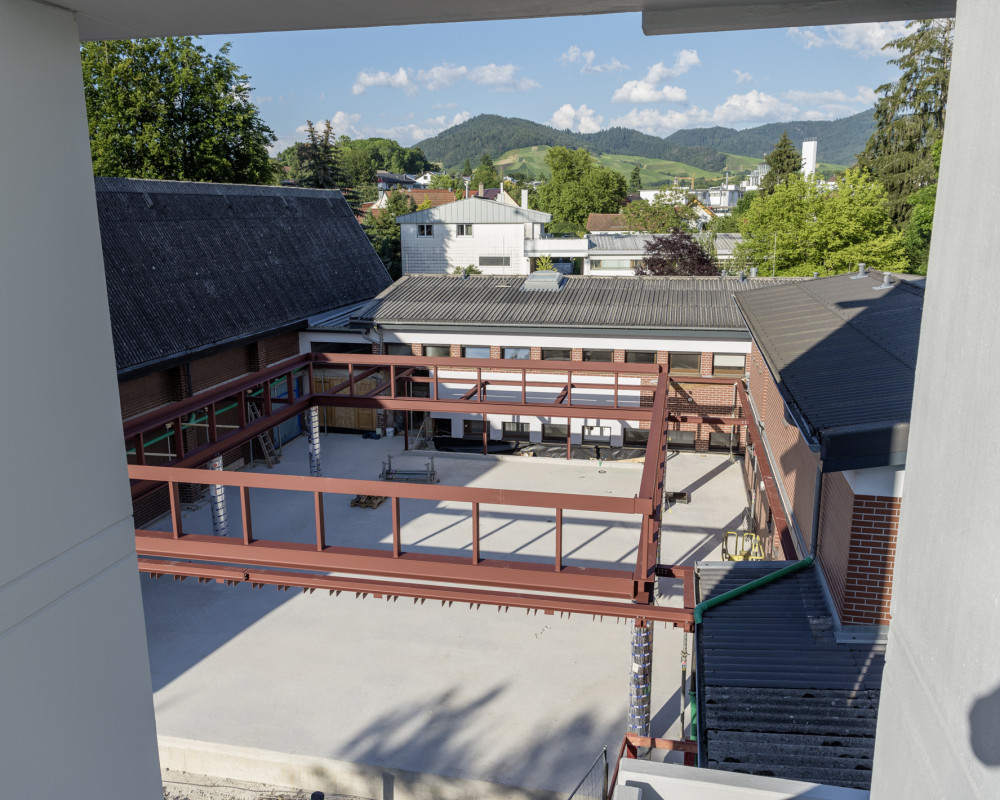 Das Johannesforum nimmt Form an.