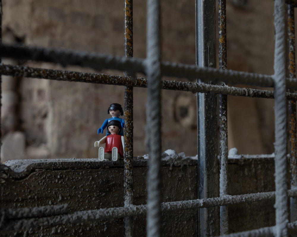 Kuck Hannah, jetzt hammses doch schon betoniert!"