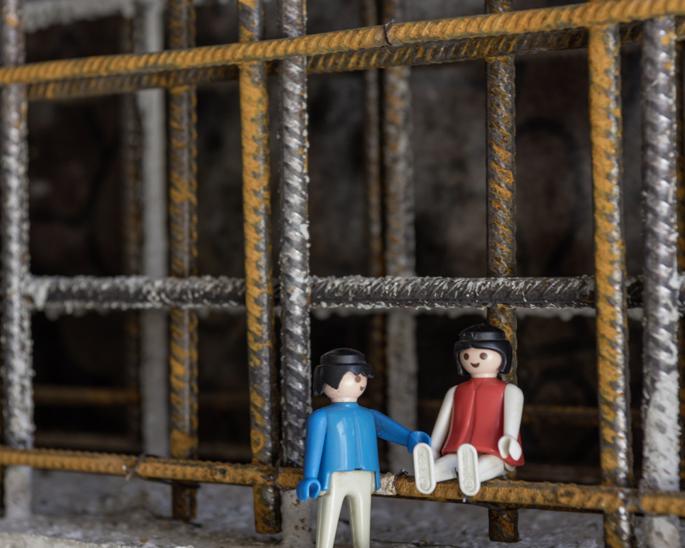 "Kuck, Hannah, jetzt geht's auch hier weiter!"