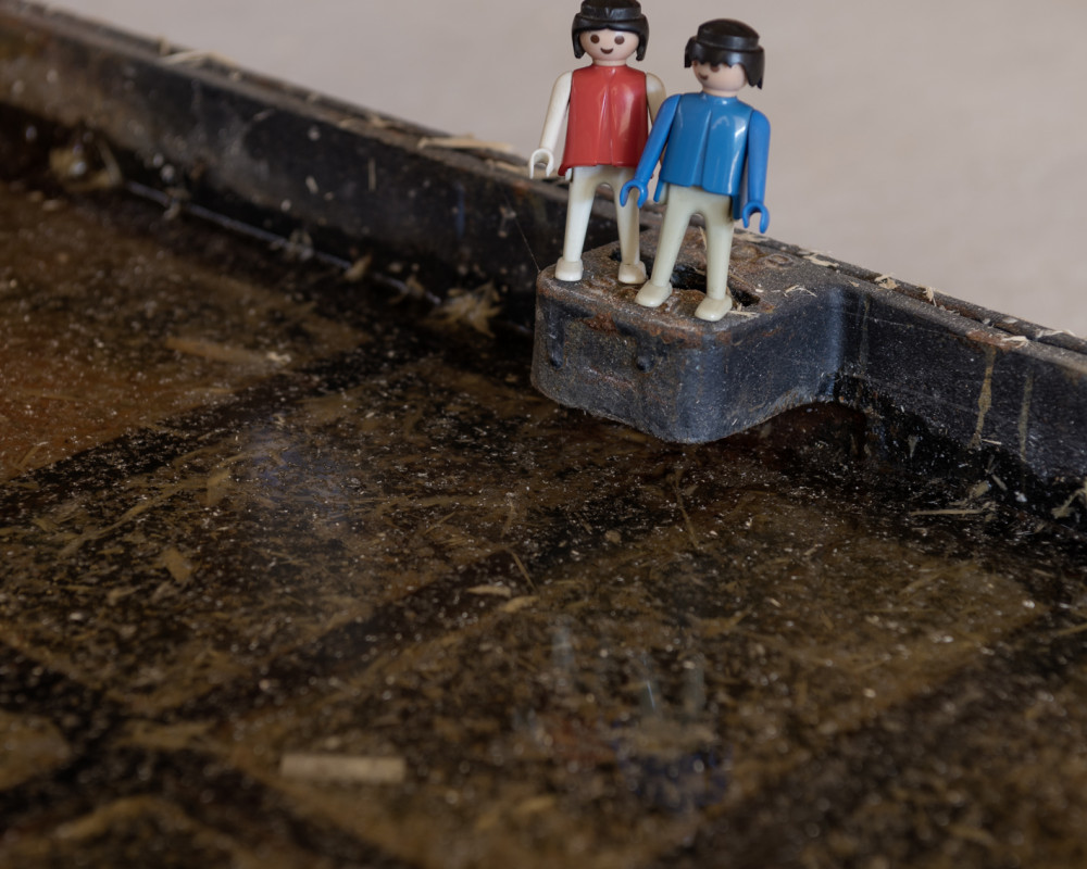 "Och mönsch, jetzt isses schmutzig!"