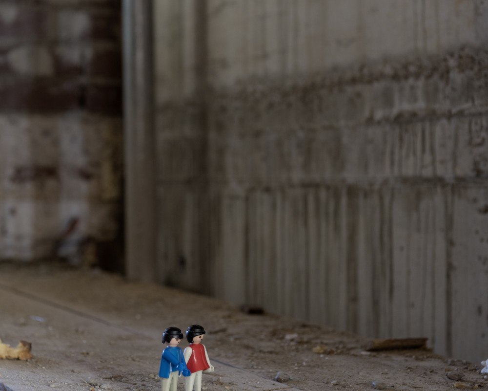 "Siehst du, Hannah, auch hier gehts weiter"