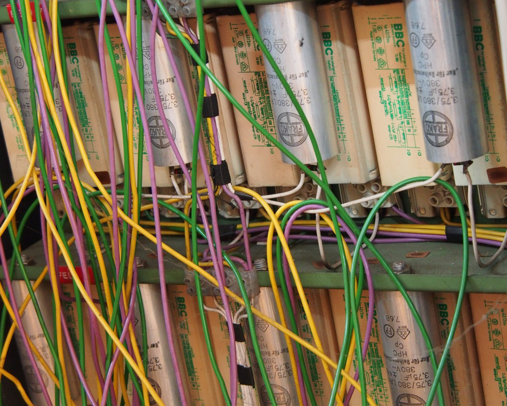 Elektronik Stand 1960er