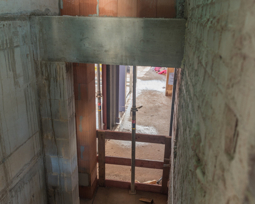 Blick vom OG in's EG