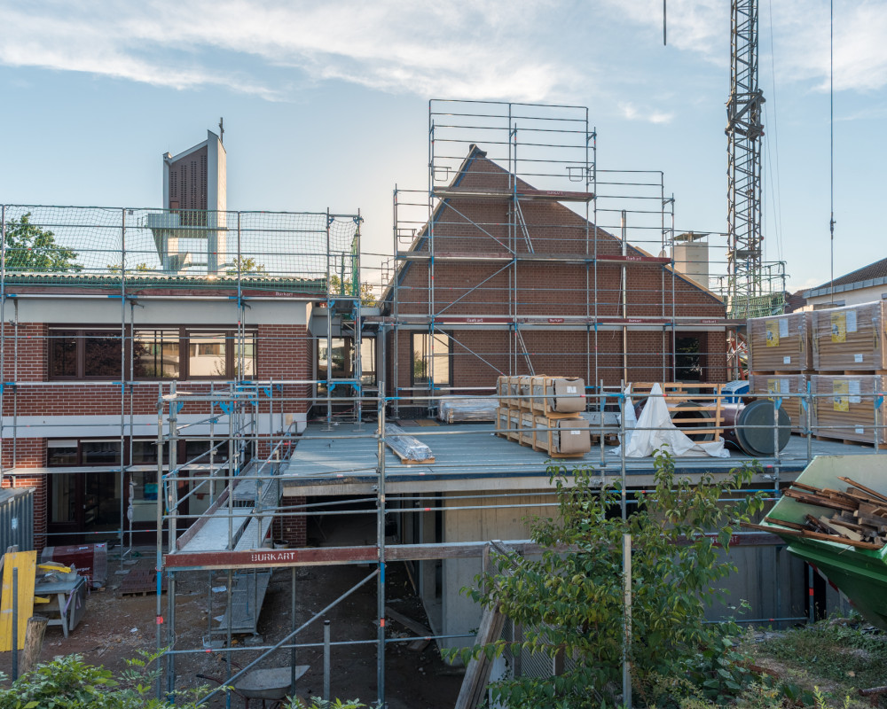 Mehrzweckraum, Ostseite