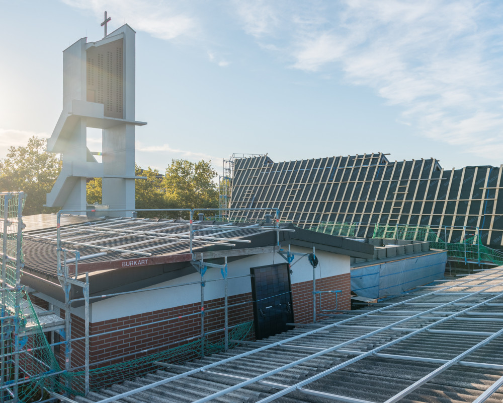 Ist fertig isoliert, PV wird vorbereitet.