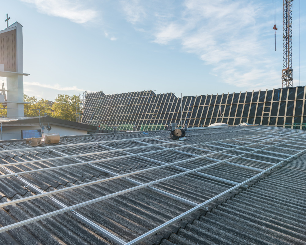 Ist fertig isoliert, PV wird vorbereitet.