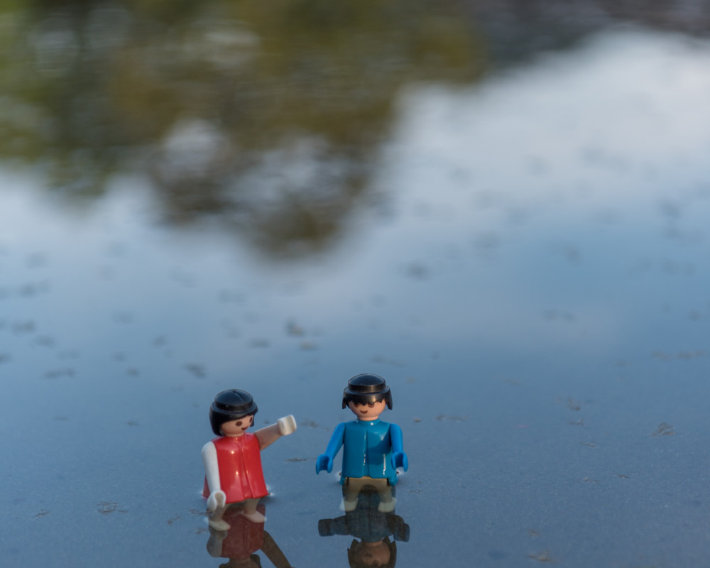 "Juhu, endlich unser eigenes Schwimmbad!"