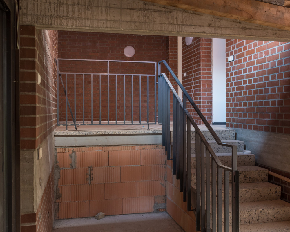 Ehemaliger Kindergarten Zugang ist zugemauert