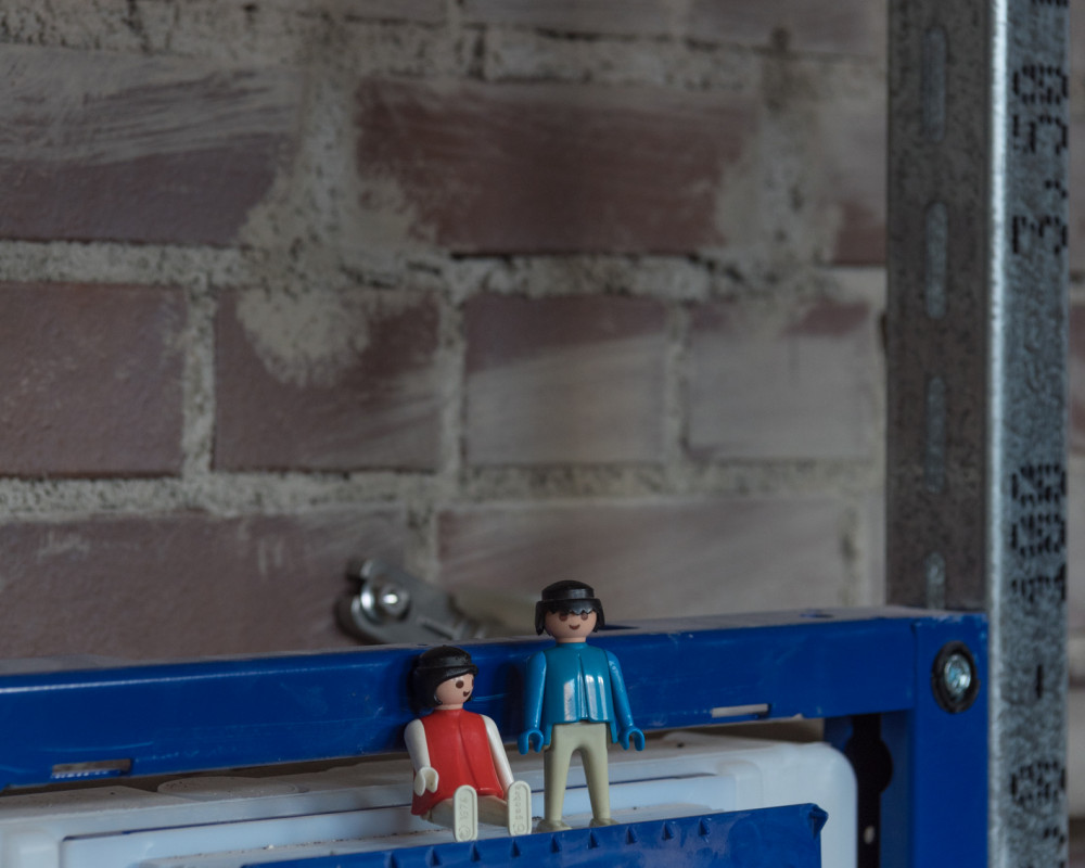 "Und das sind die Damen Toiletten, Hannes!"