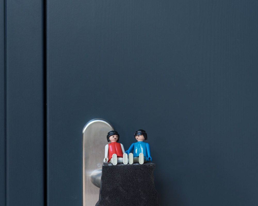 "Jetzt ist die Tür zum Hof eingebaut."