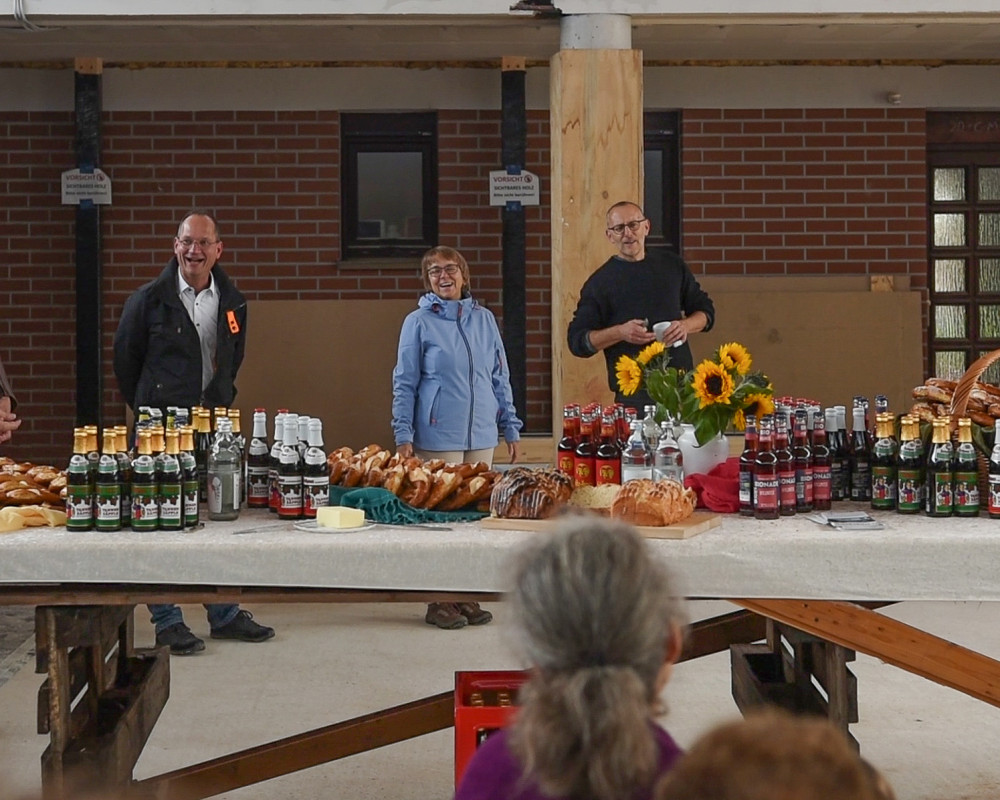 Grußworte und Dankesrede