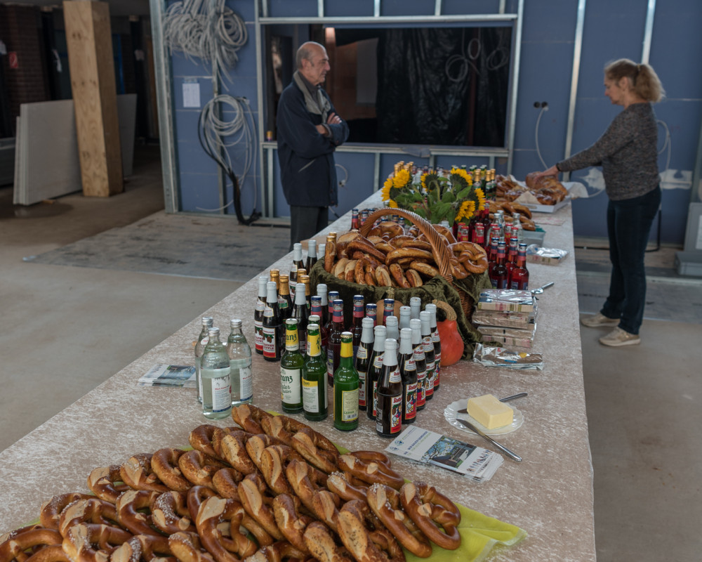 Ein riesiges Büffet