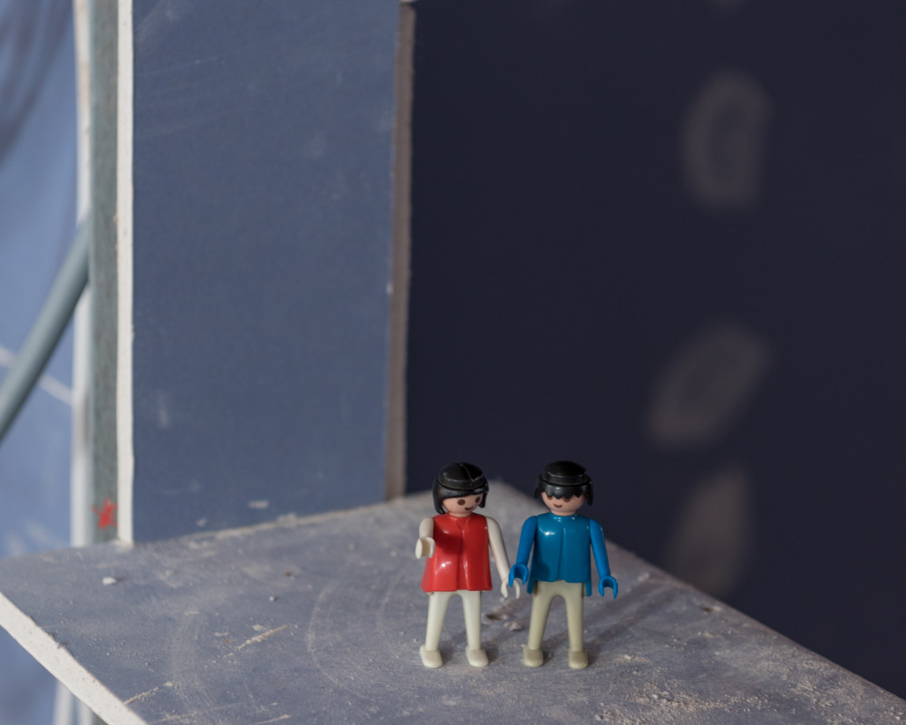 "Na, da muss noch einiges passieren, bis man die Küche benutzen kann!"