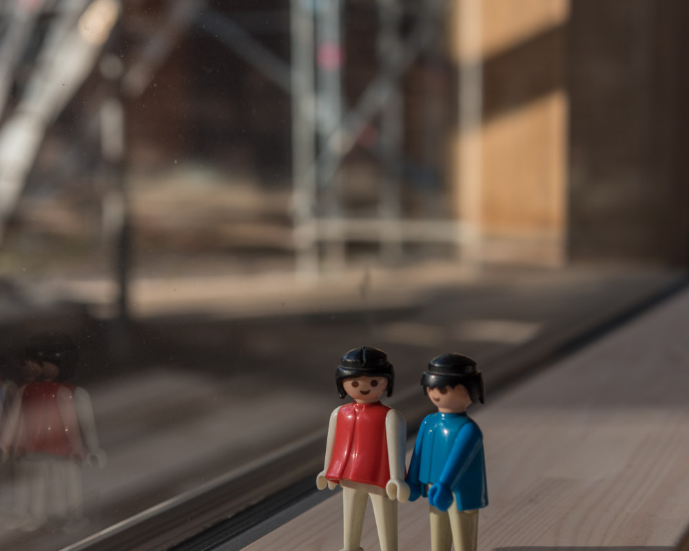 "Und die Fenster sind jetzt auch endlich drin!"