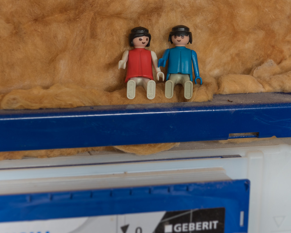 "Oh, das gibt aber kuschellige Damentoiletten!"