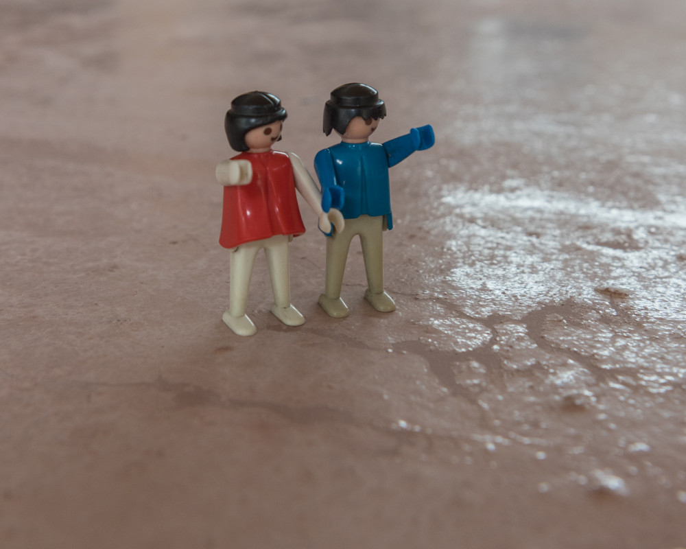 "Juhu, der Estrich ist drin!"