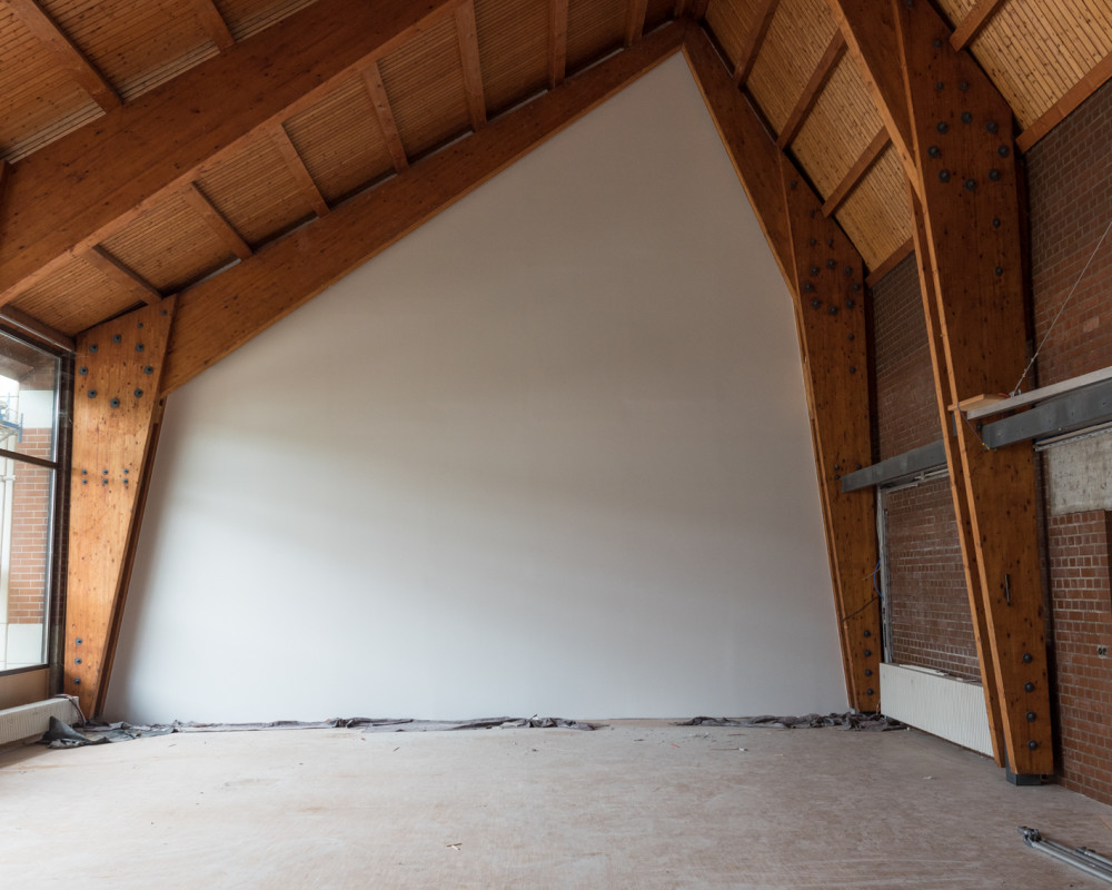 Das Gerüst ist wieder abgebaut.