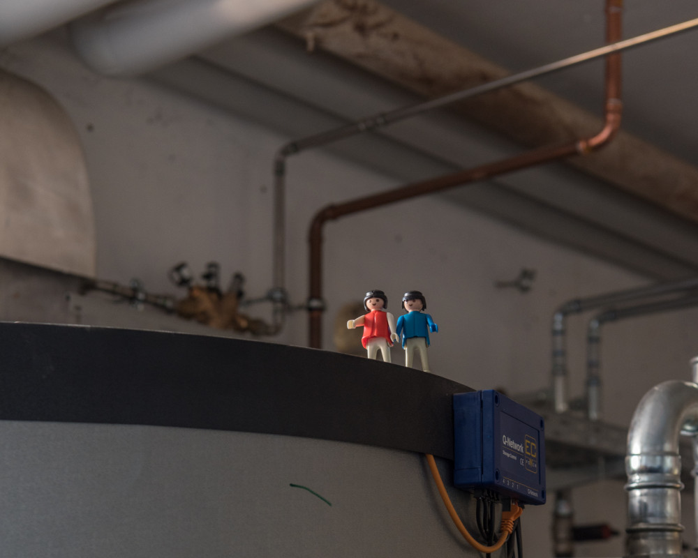 "Boa, sind die dick, mann!"