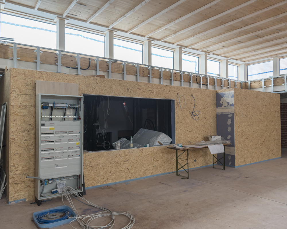 Der Hauptverteiler wurde gesetzt