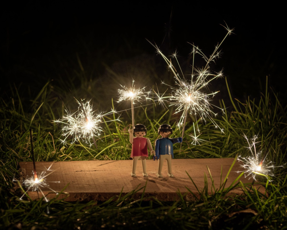 "Wir wünschen allen ein gesegnetes neues Jahr!"