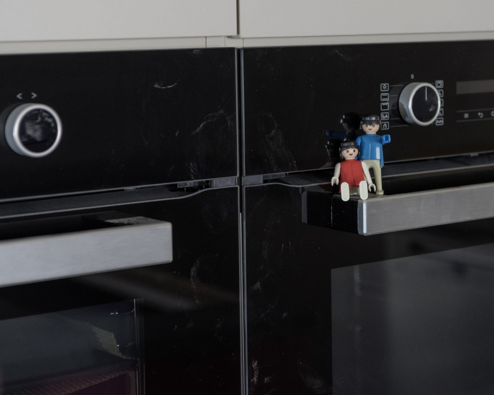 "Kuck mal, jetzt können wir bald Brötchen Backen!"