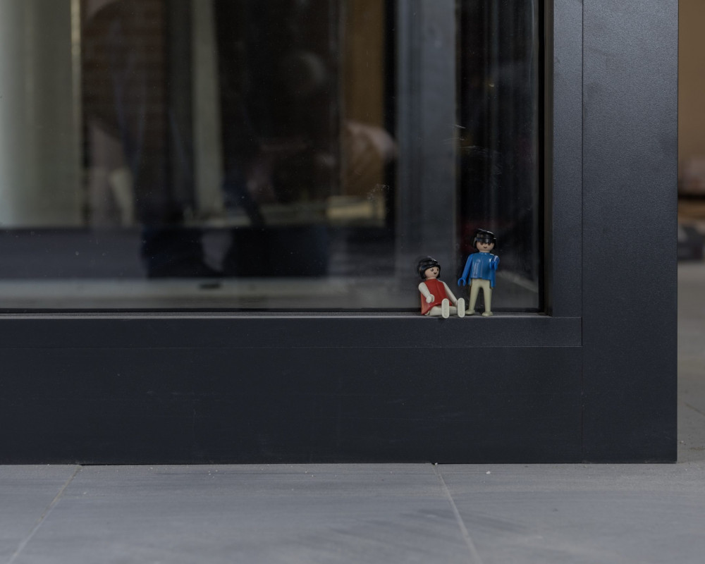 "Und der Windfang ist auch schon da!"