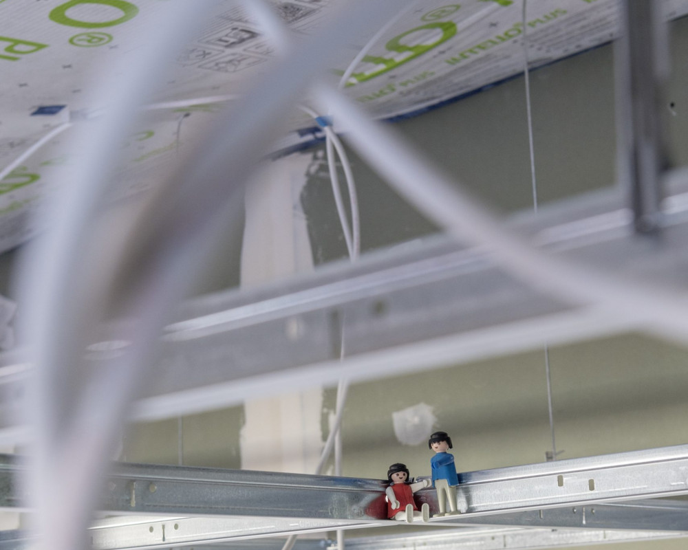 "Von hier Oben sieht das ganz interessant aus!"