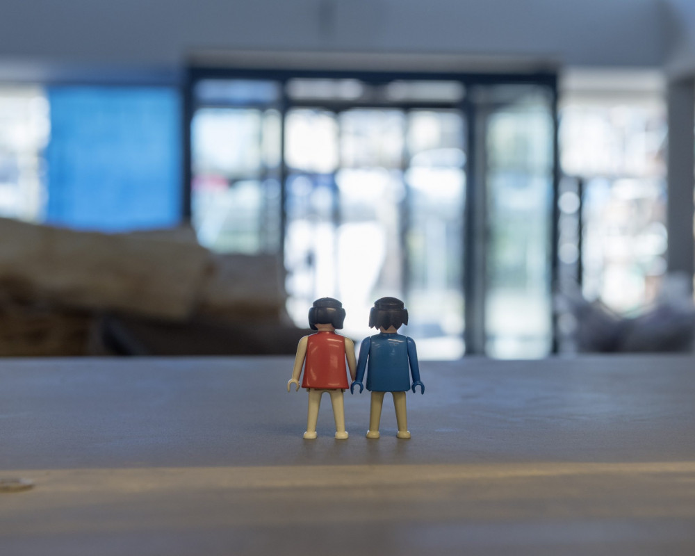 "Wow, die Schiebetür ist ja drin!"