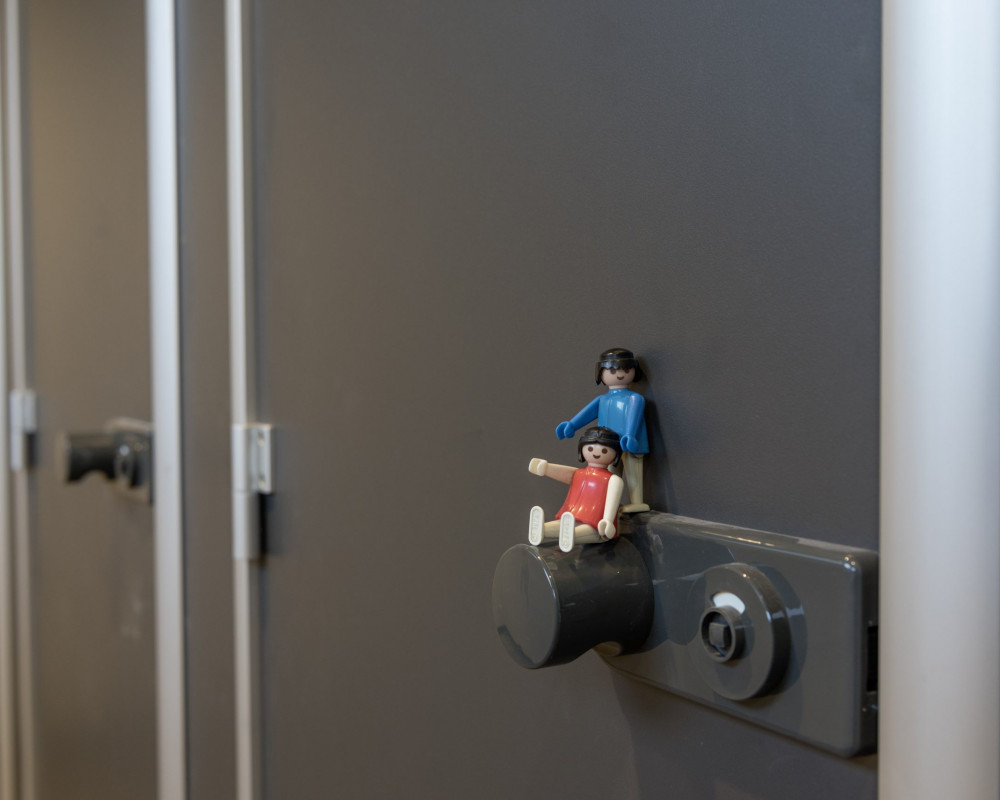 "Jetzt sind endlich die Türen drin!"