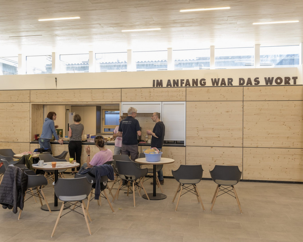 Eine kleine Stärkung zwischen durch, mit Kaffee aus der neuen Kaffemaschiene!