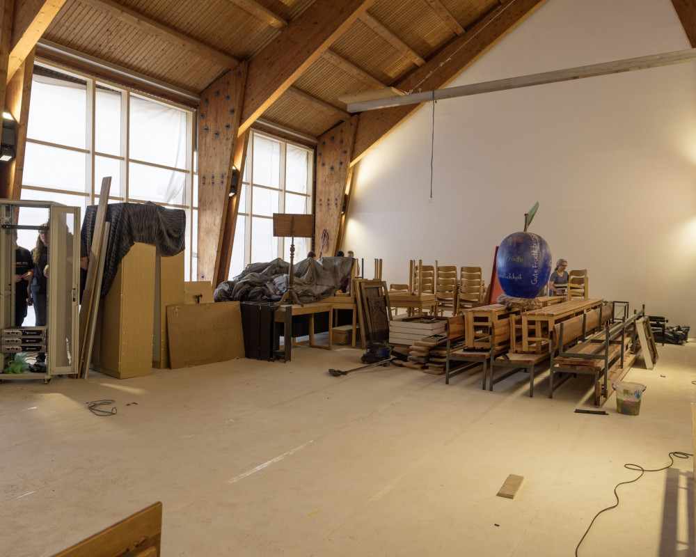 Der Gemeindesaal leert sich.