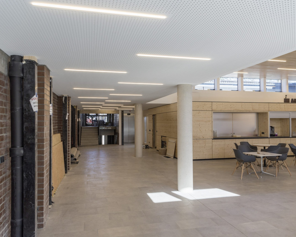 Fast schon bereit für das Einweihungsfest.