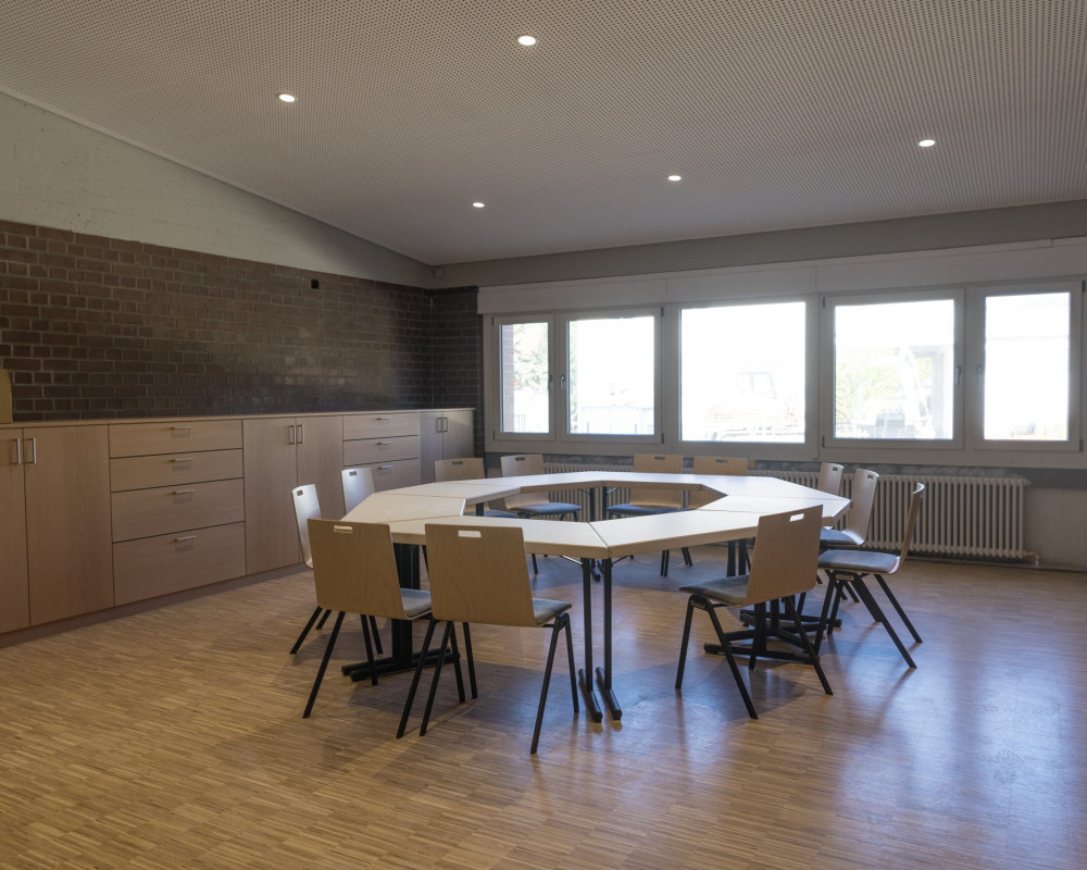 Auch schon eingeräumt.