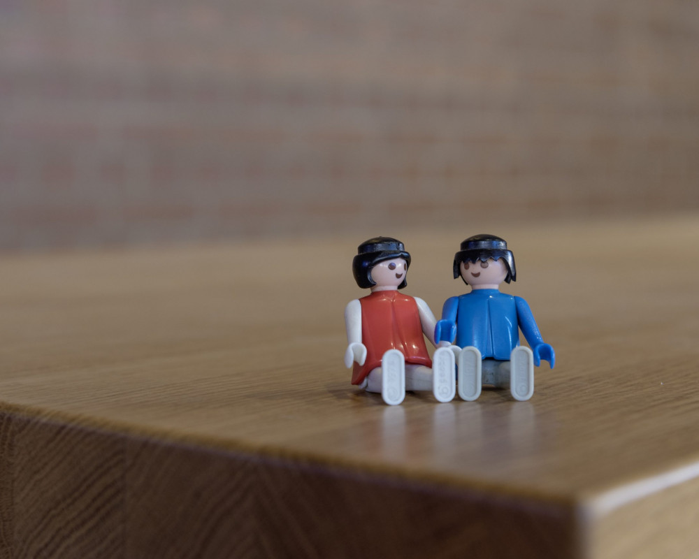 "Mensch Hannes, das war eine aufregende Zeit!" "Ja, es ist so viel passiert in den vergangenen Monaten hier!"