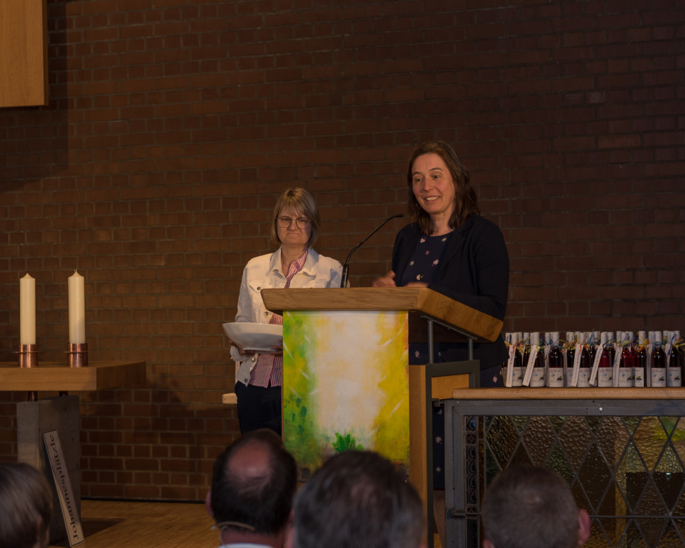 Von der Kirchengemeinde Baden-Baden Mirjam Keim.