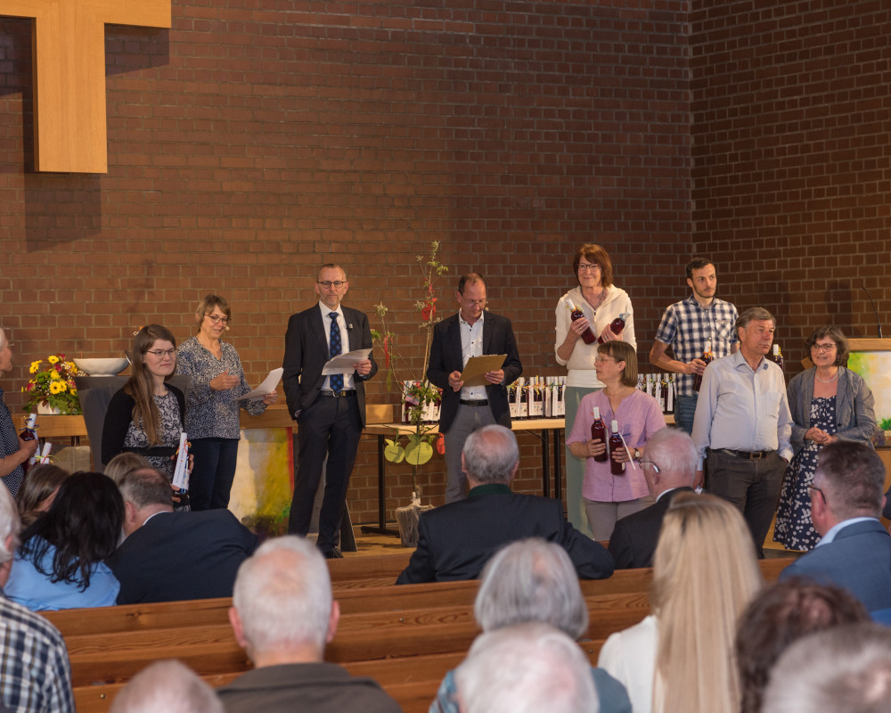 Danksagung vom Steuerteam an alle Beteiligten Firmen und Handwerker.